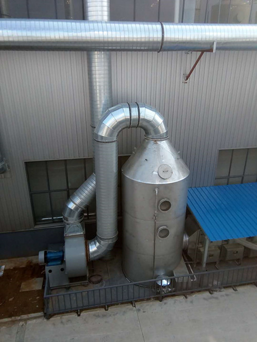 凯米特氟碳生产线固化炉VOC和脱硝废气处理工程