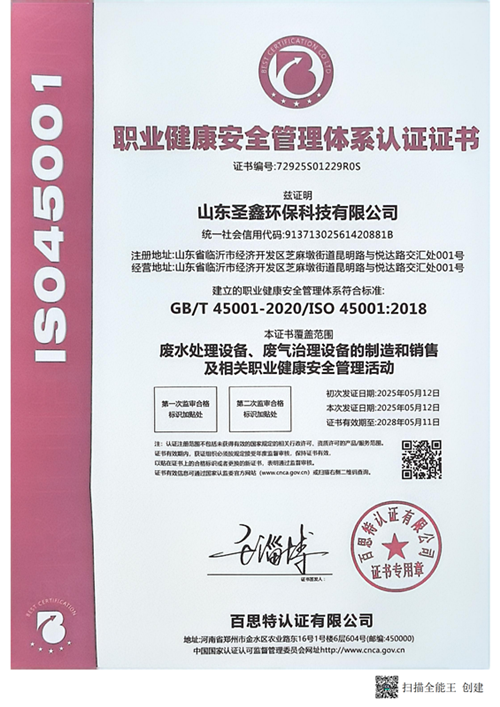 职业健康管理体系